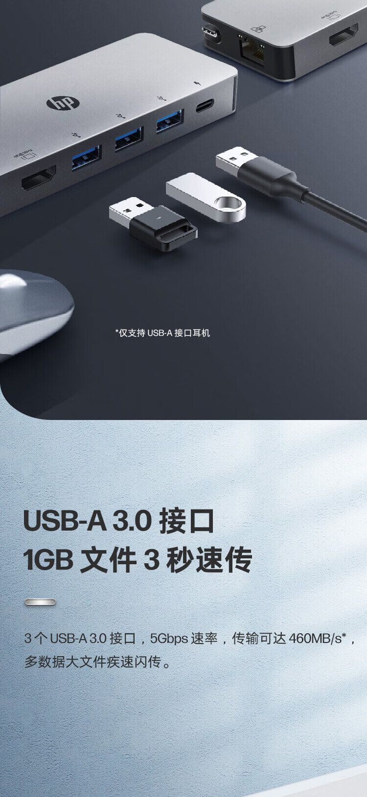 惠普(HP) 6合一扩展坞