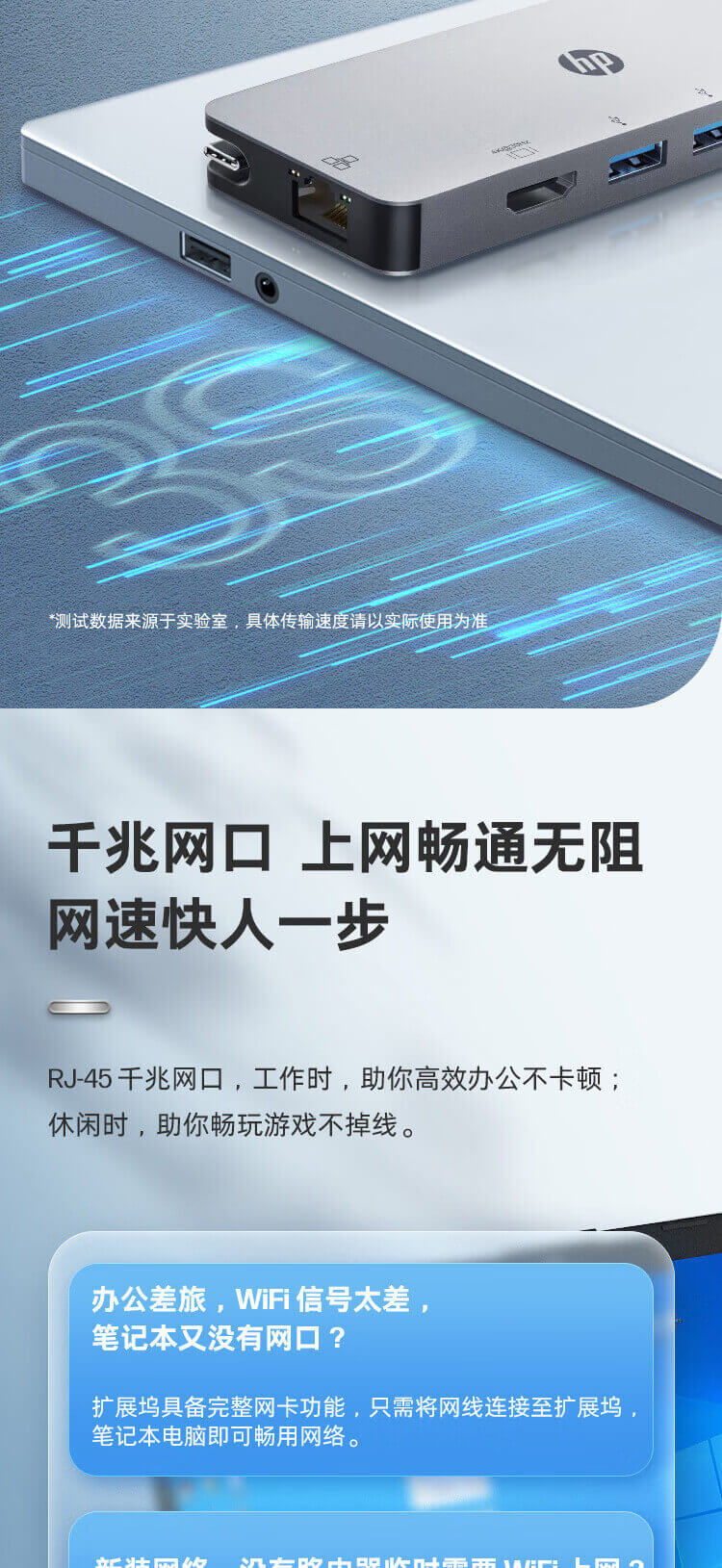 惠普(HP) 6合一扩展坞