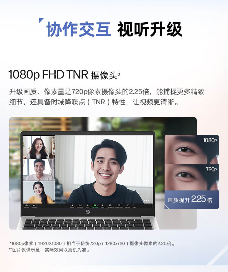 惠普(HP) 锐14 14英寸轻薄笔记本电脑