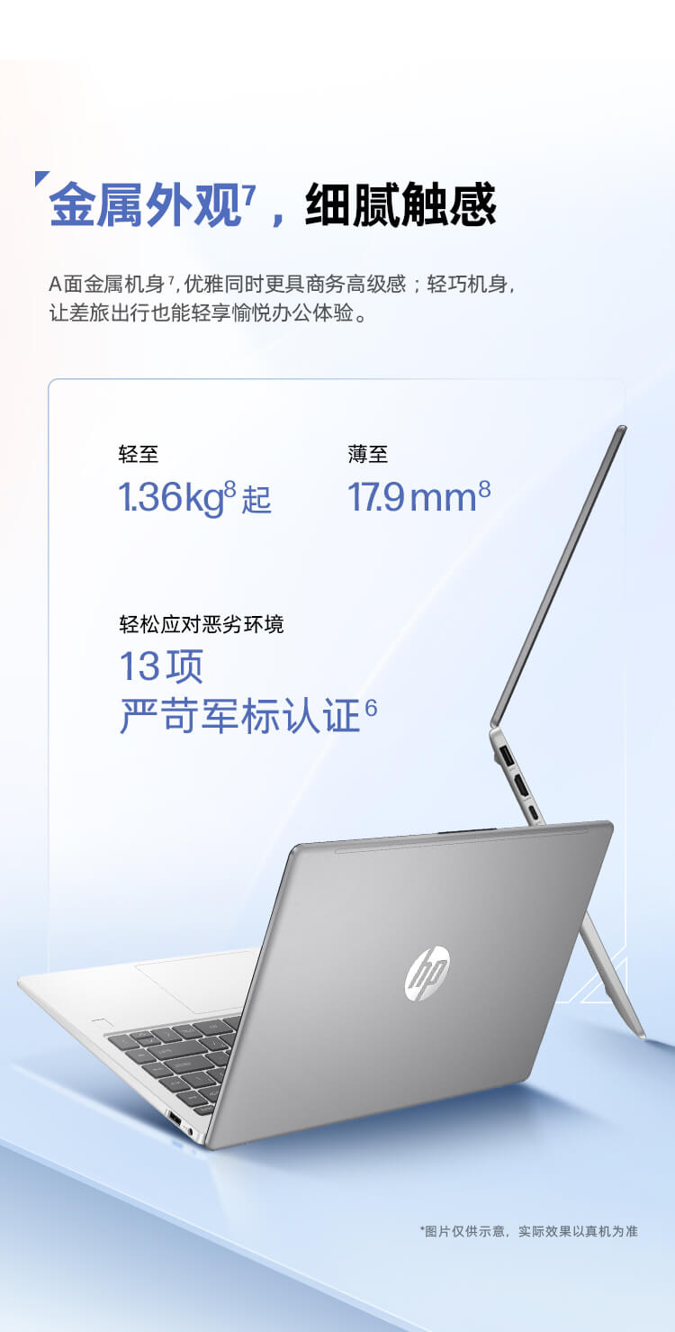 惠普(HP) 锐14 14英寸轻薄笔记本电脑