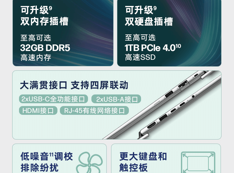 惠普(HP)战66 七代 16英寸商务笔记本电脑 - 银色