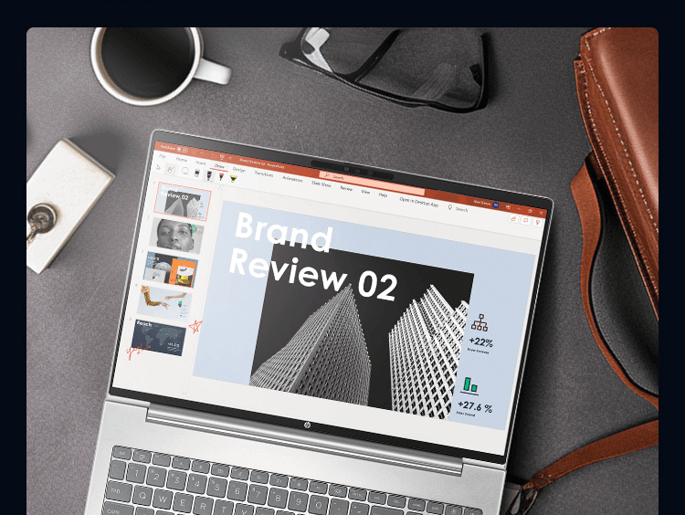 惠普(HP)战66 七代 16英寸商务笔记本电脑 - 银色