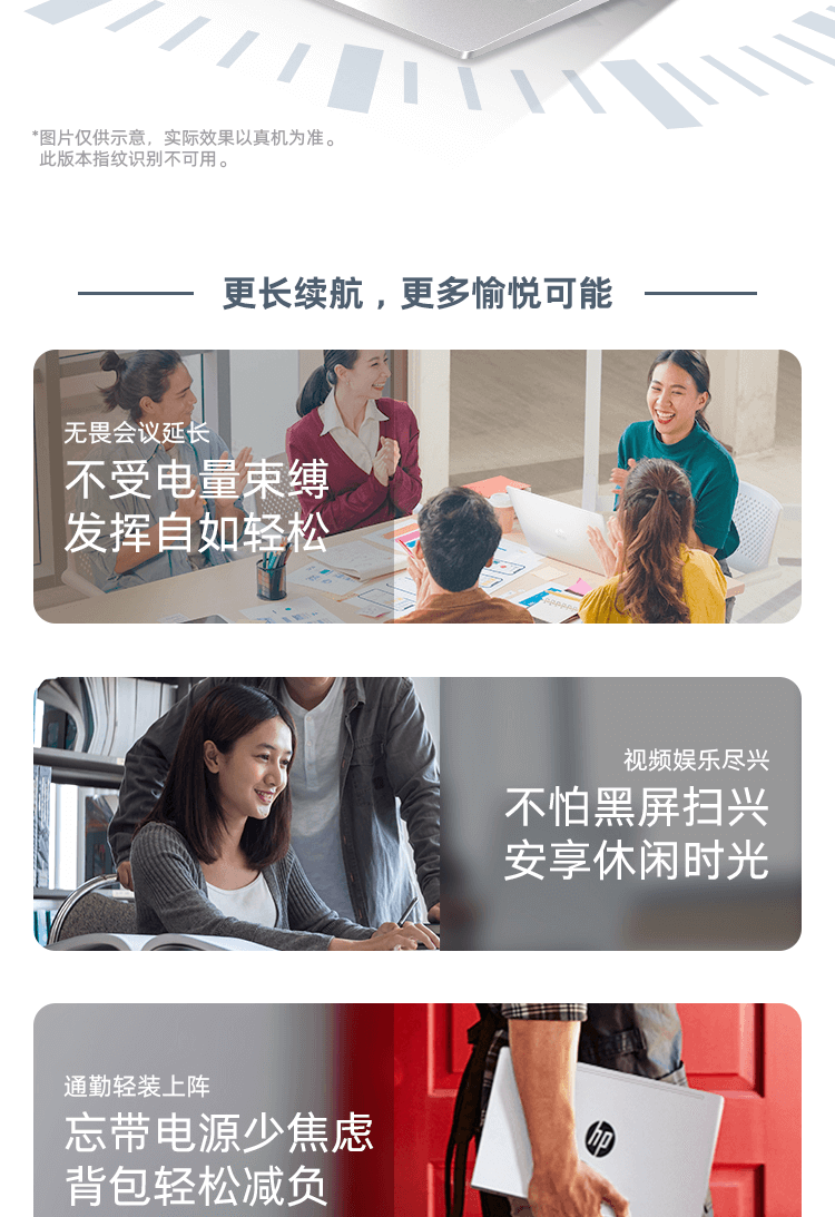 惠普(HP)战66 六代 15.6英寸轻薄笔记本电脑