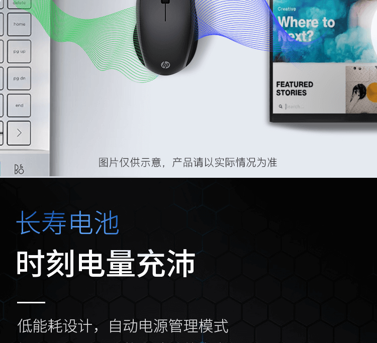 惠普FM530A双模无线鼠标