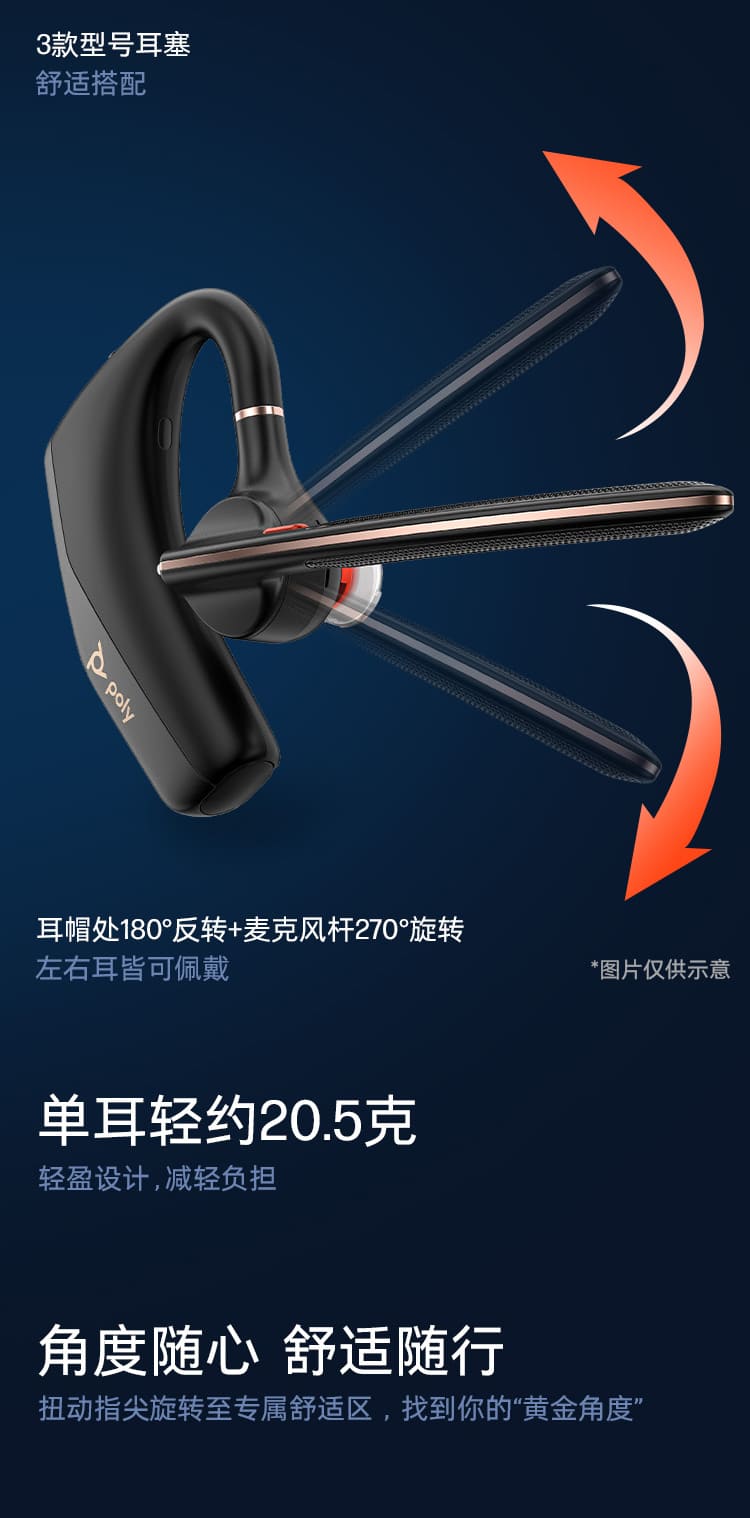 博诣 POLY 惠普传奇30/50/50UC蓝牙耳机充电盒