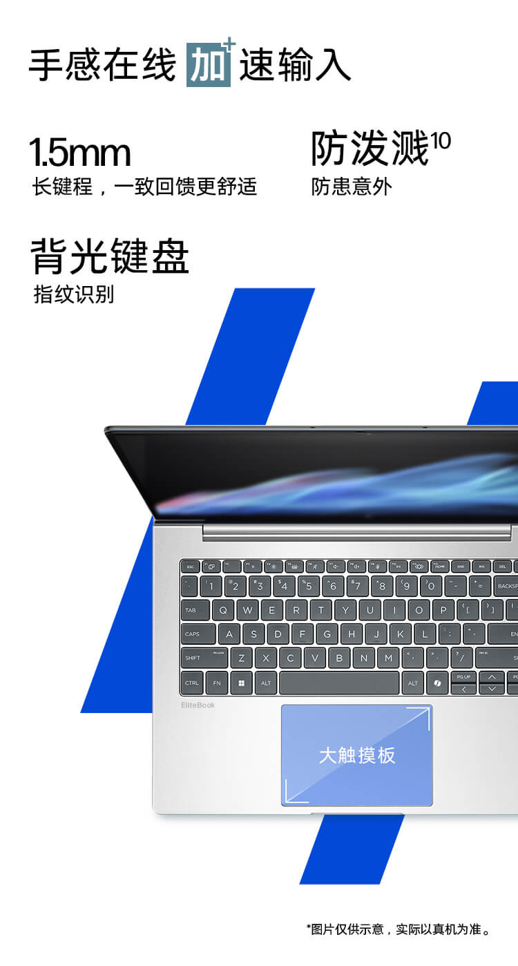 惠普 (HP) 战66+ 14英寸商务笔记本电脑 - 银色