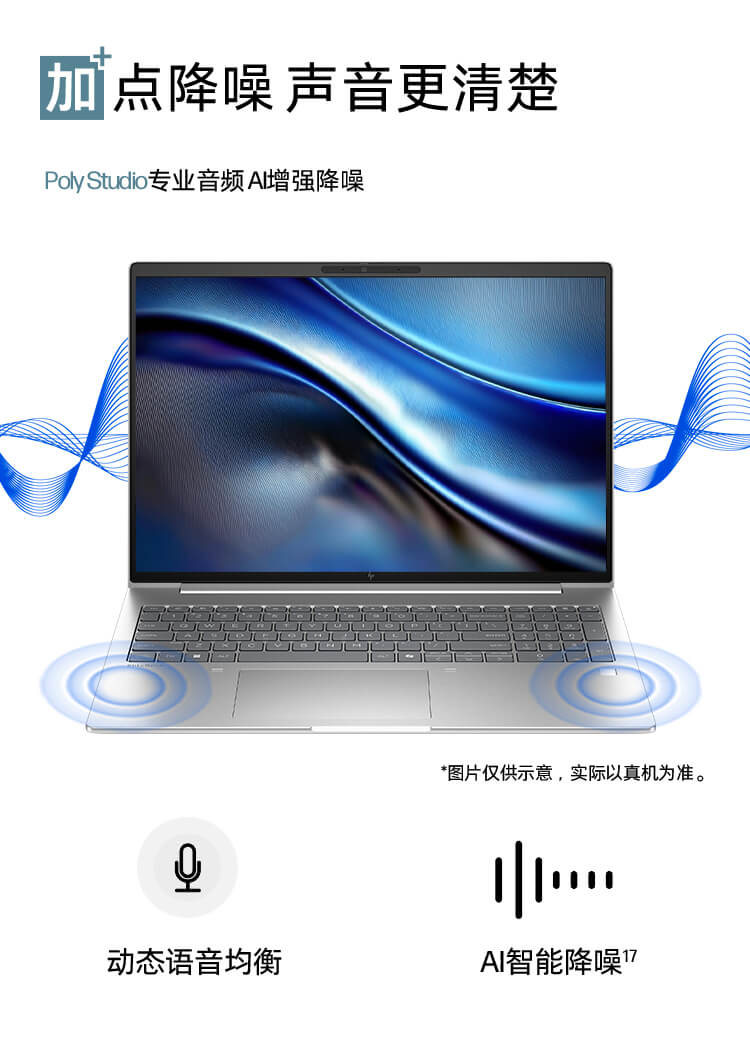 惠普 (HP) 战66+ 16英寸商务笔记本电脑 - 银色