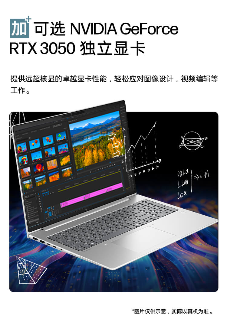 惠普 (HP) 战66+ 16英寸商务笔记本电脑 - 银色