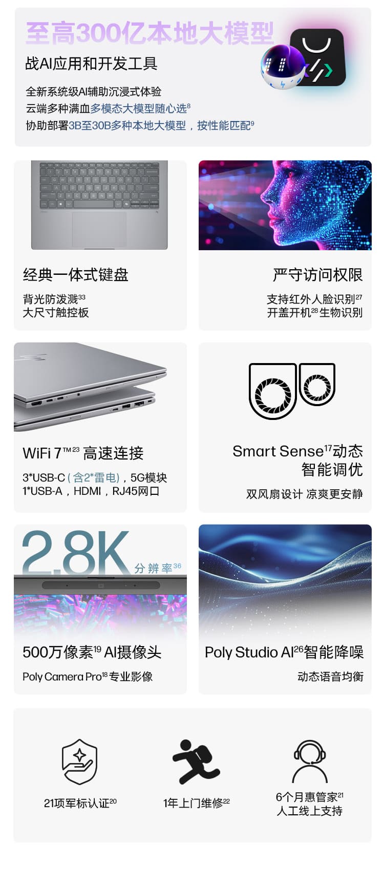 惠普 (HP) 战X 14英寸移动工作站 - 灰色