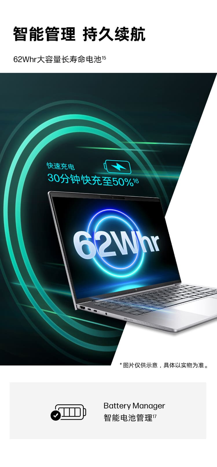 惠普 (HP) 战X 14英寸移动工作站 - 灰色