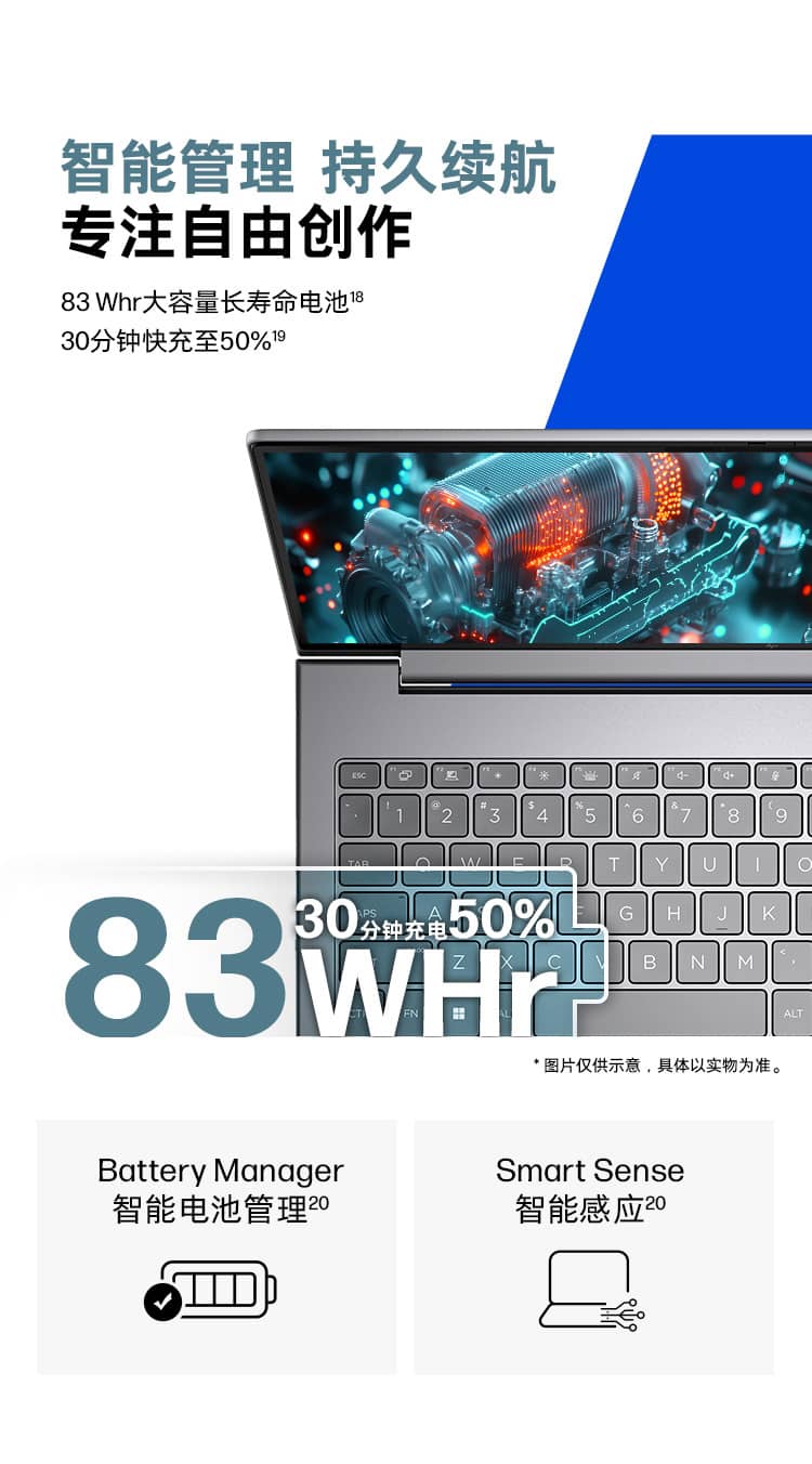 惠普 (HP) 战99 16英寸商务笔记本电脑-灰色