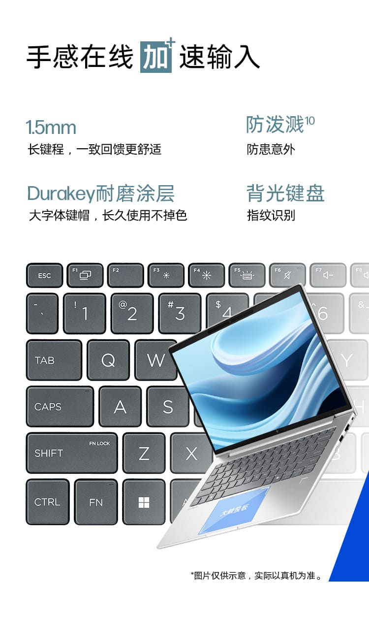 惠普 (HP) 战66+ 14英寸商务笔记本电脑 - 银色