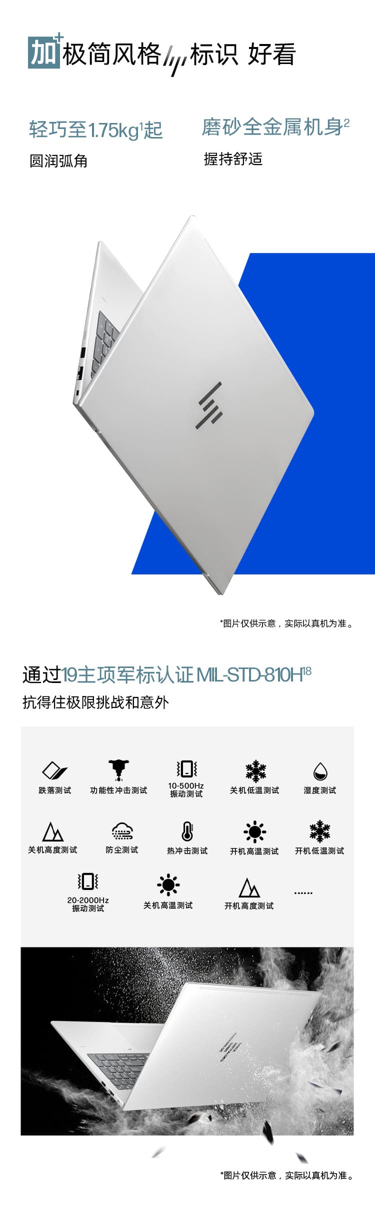 惠普 (HP) 战66+ 16英寸商务笔记本电脑 - 银色