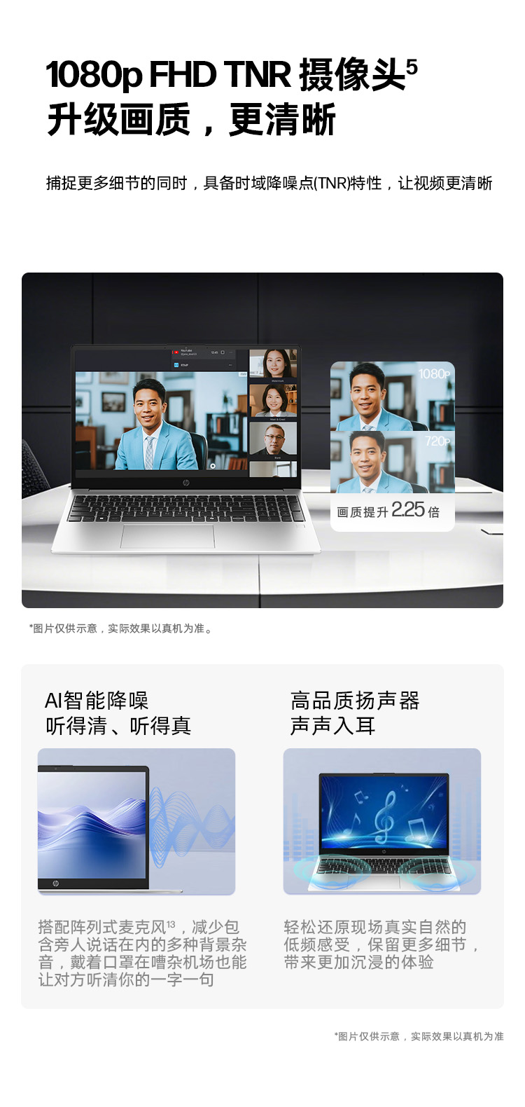 惠普 (HP) 锐15 15.6英寸商务笔记本电脑 - 银色