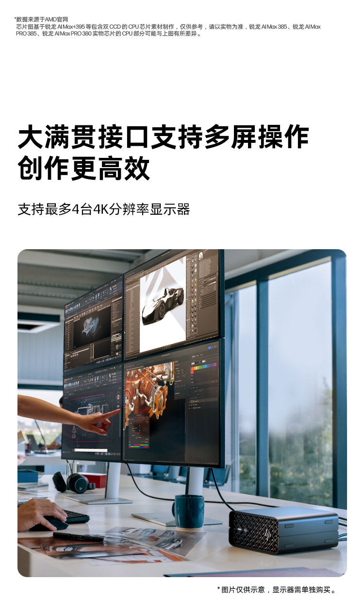 惠普 (HP) Z2 Mini G1a工作站台式机电脑