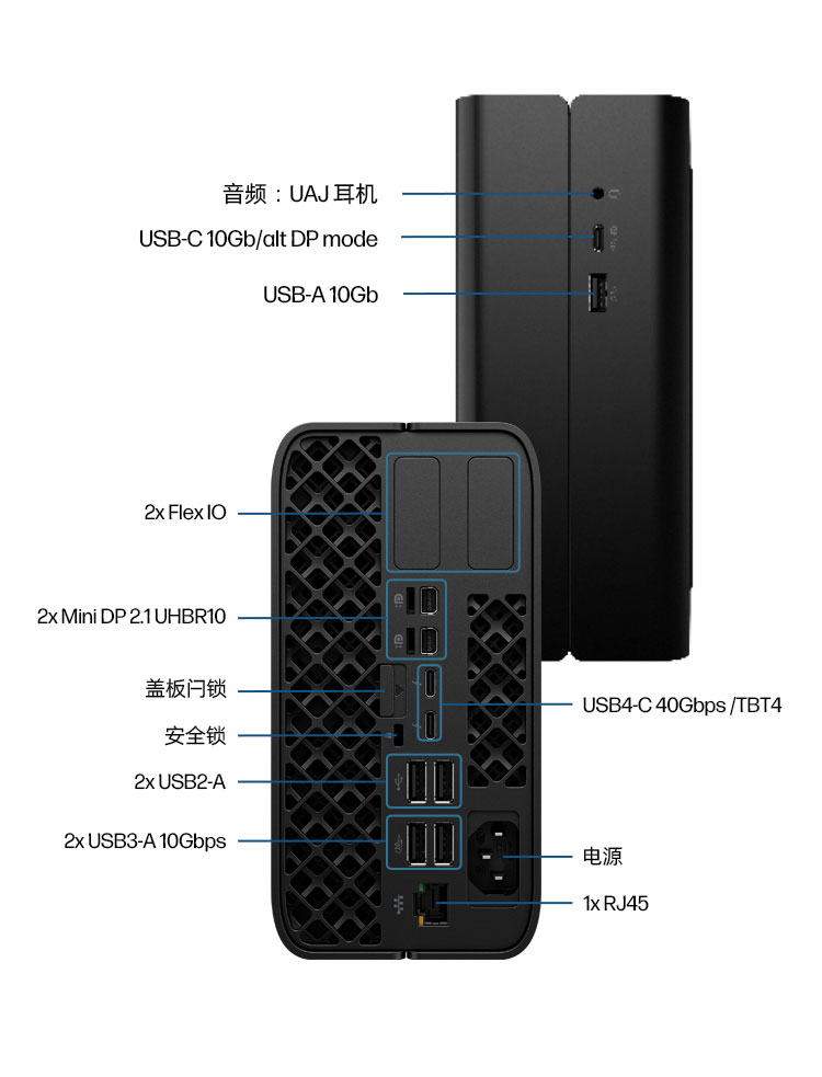 惠普 (HP) Z2 Mini G1a工作站台式机电脑
