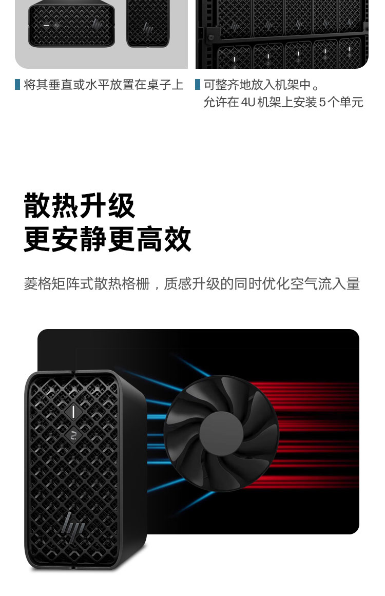 惠普 (HP) Z2 Mini G1a工作站台式机电脑