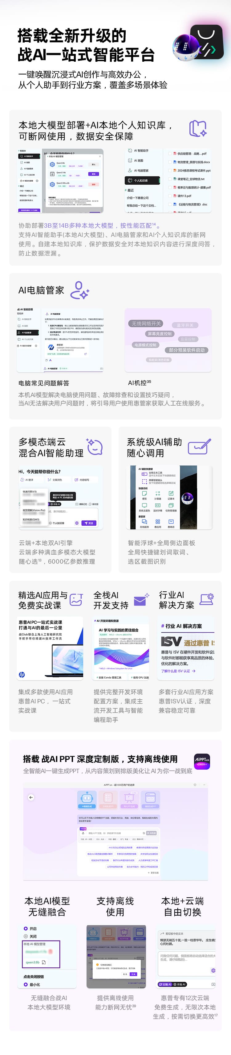 惠普 (HP) 战66 14英寸商务笔记本电脑 - 银色