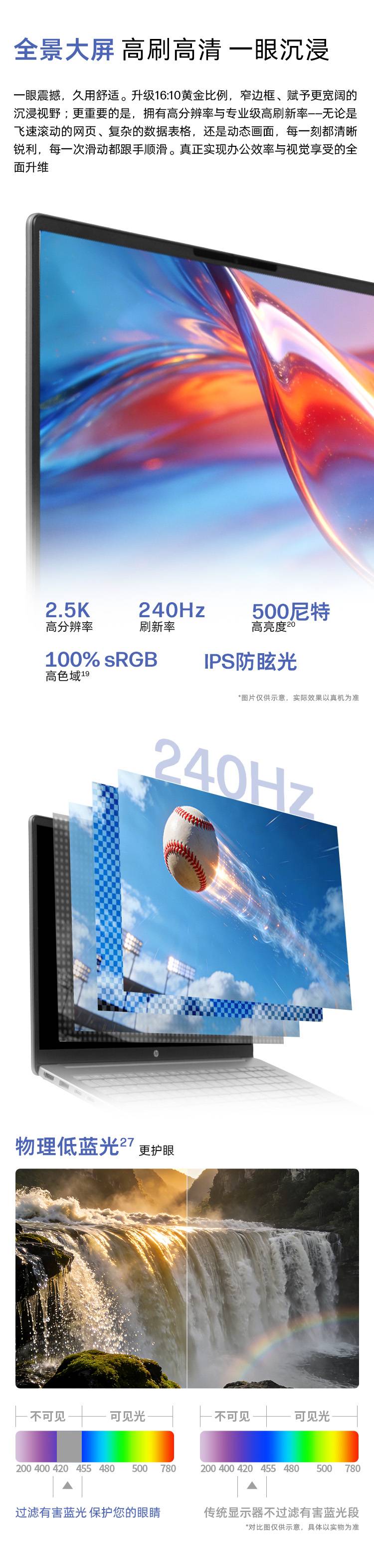 惠普 (HP) 锐Pro 16英寸商务笔记本电脑 - 灰色