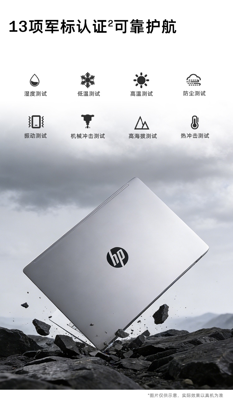 惠普 (HP) 锐16 16英寸商务笔记本电脑 - 银色