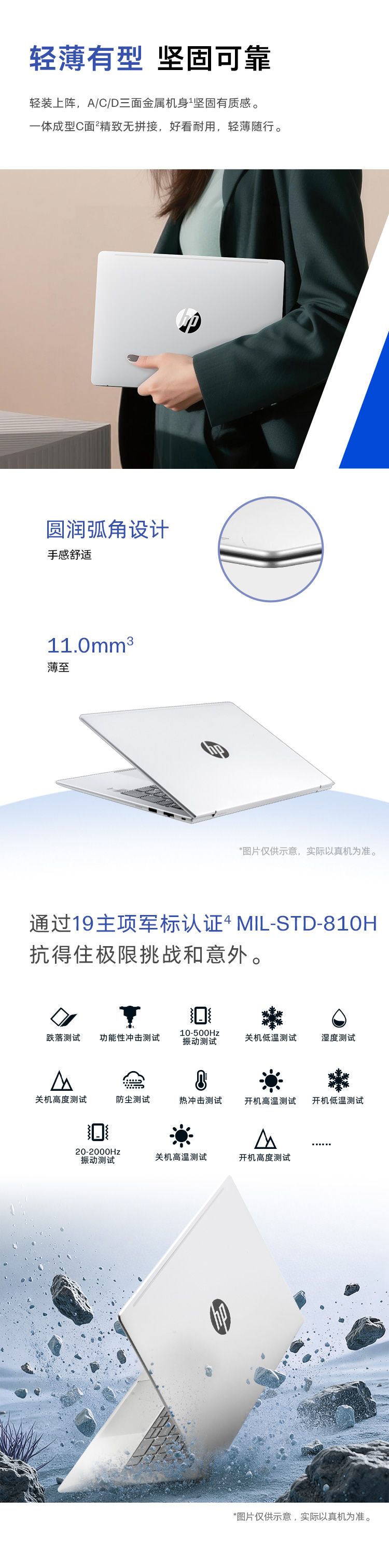 惠普 (HP) 战66 16英寸商务笔记本电脑 - 银色