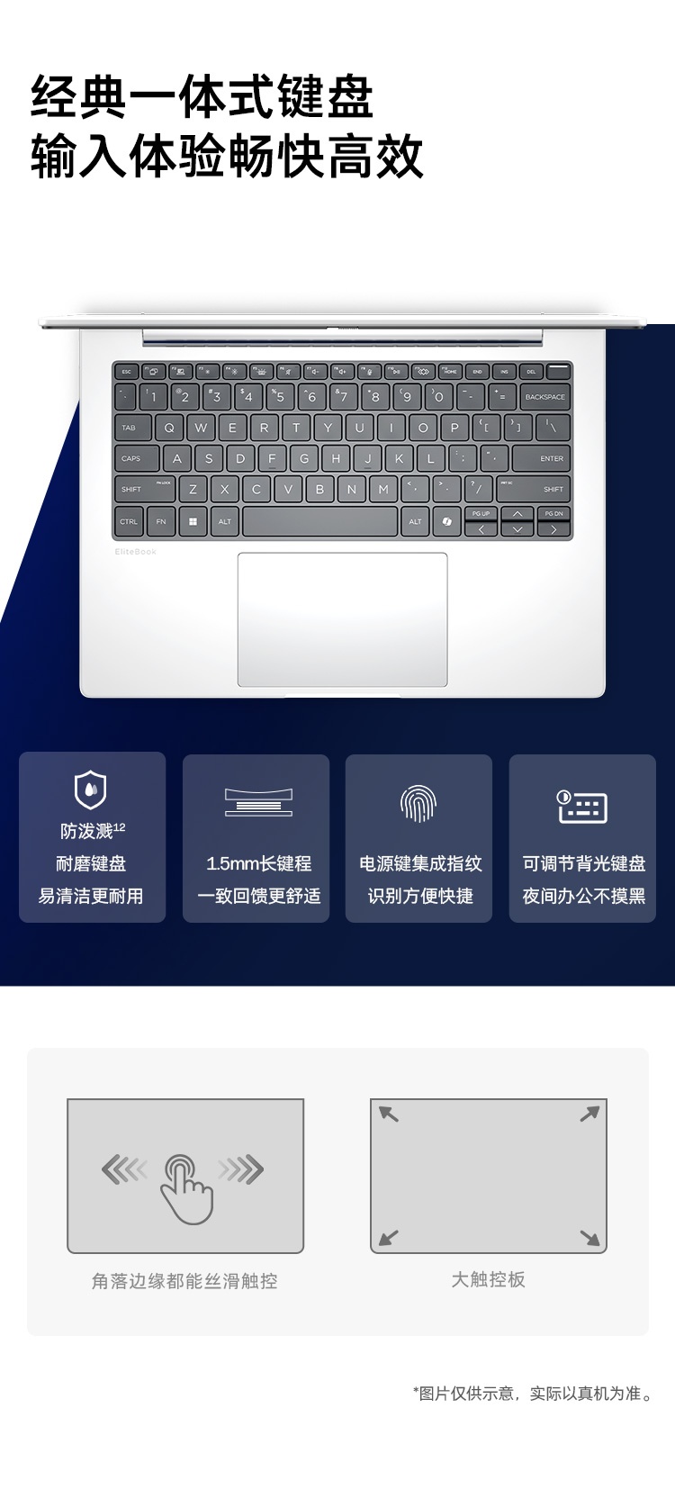 惠普(HP) 战X 14英寸商务笔记本电脑 - 银色