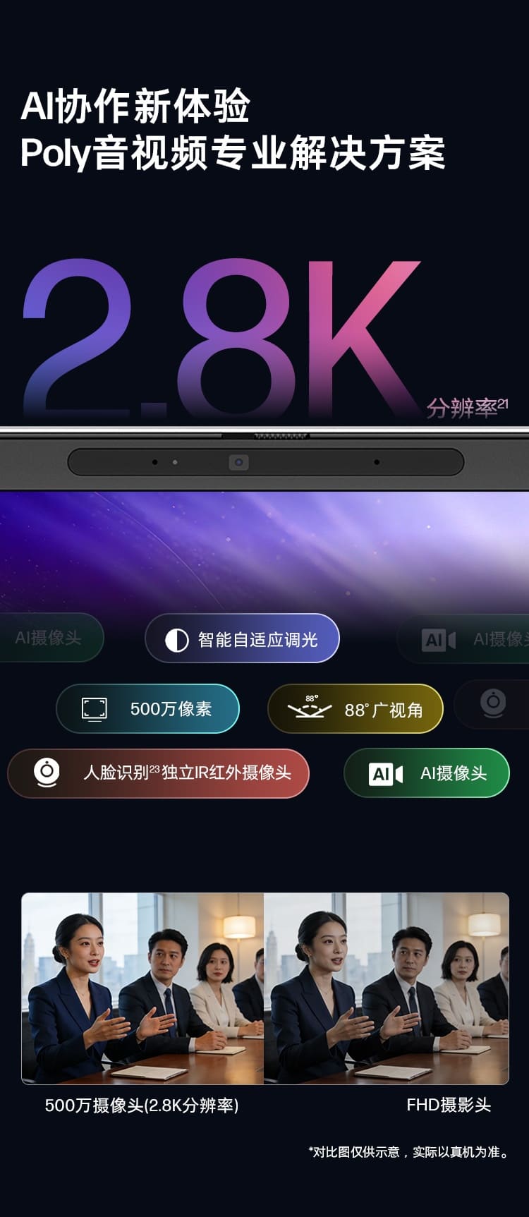 惠普(HP) 战X 14英寸商务笔记本电脑 - 银色