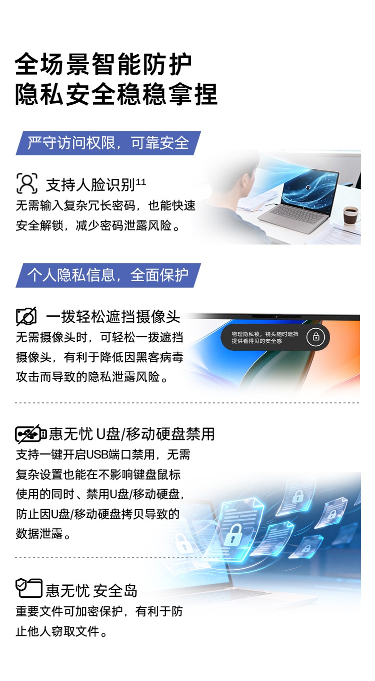 惠普 (HP) 锐 Pro 14英寸商务笔记本电脑 - 银色