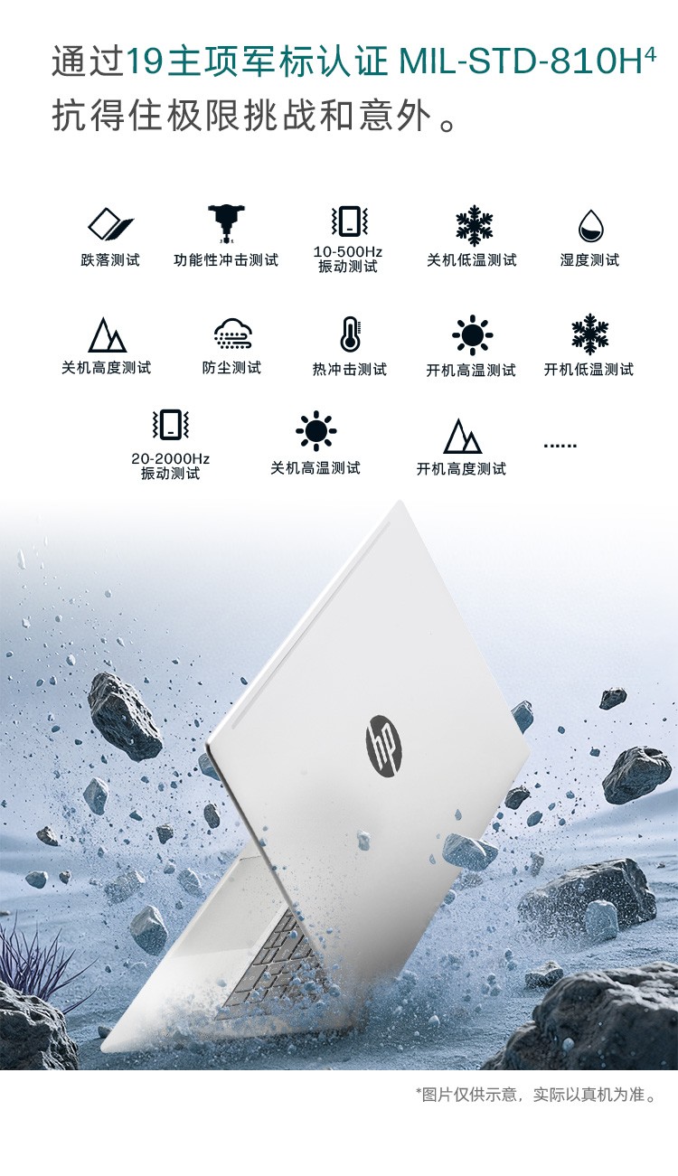 惠普 (HP) 战66 16英寸商务笔记本电脑 - 银色