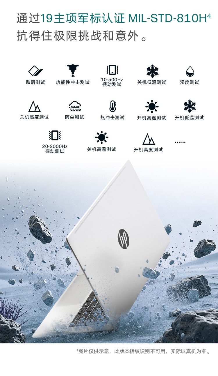 惠普 (HP) 战66 14英寸商务笔记本电脑 - 银色