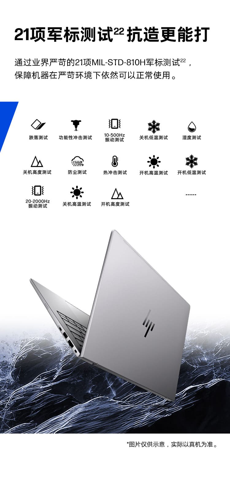 惠普 (HP) 战X 14英寸商务笔记本电脑 - 灰色