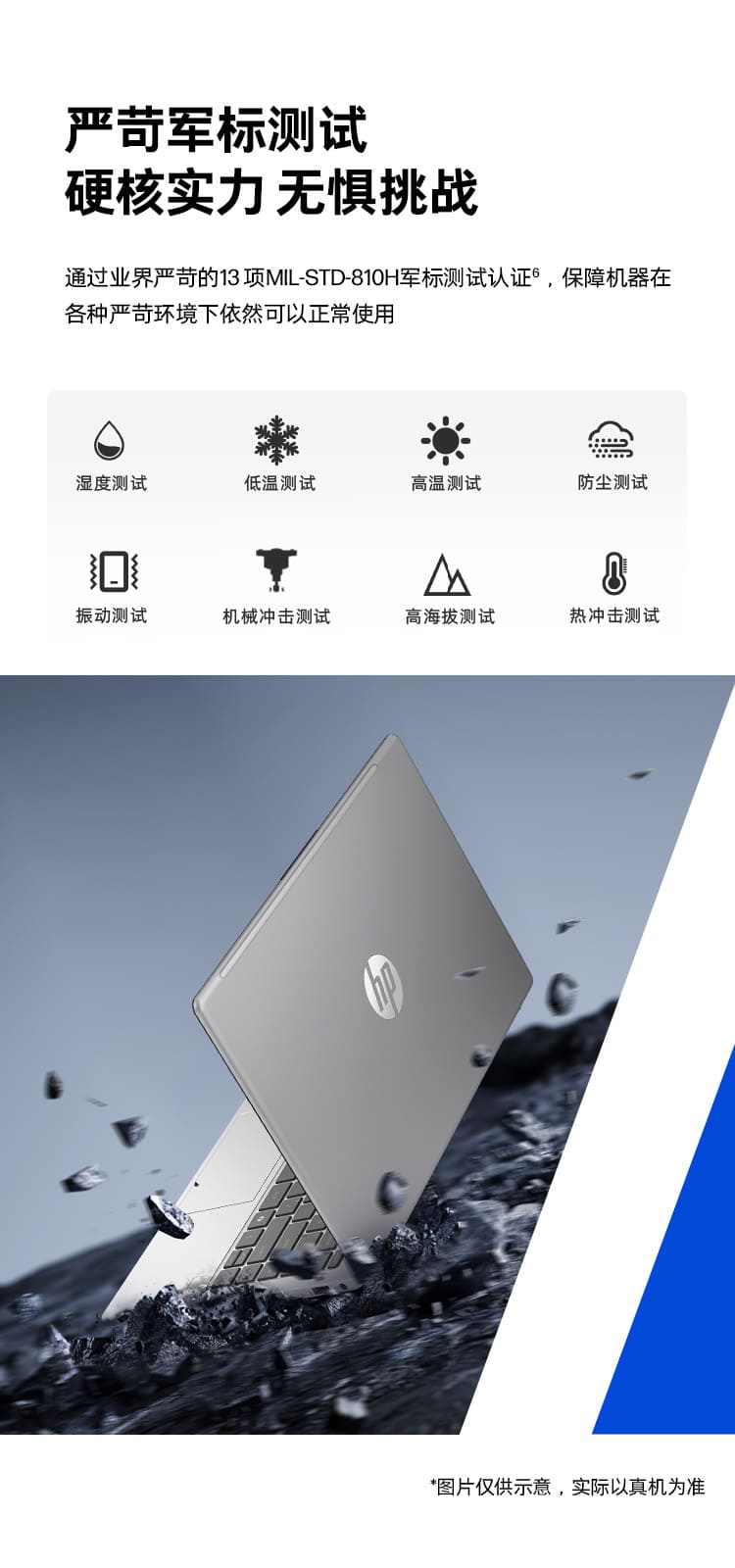 惠普 (HP) 锐14 14英寸商务笔记本电脑 - 银色