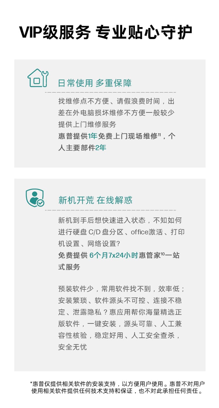 惠普 (HP) 锐14 14英寸商务笔记本电脑 - 银色