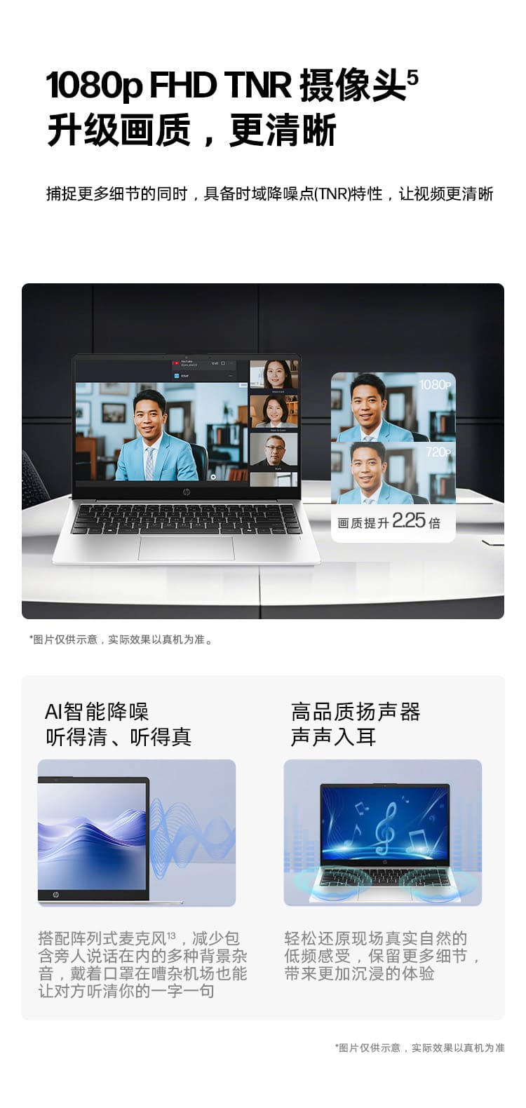 惠普 (HP) 锐14 14英寸商务笔记本电脑 - 银色