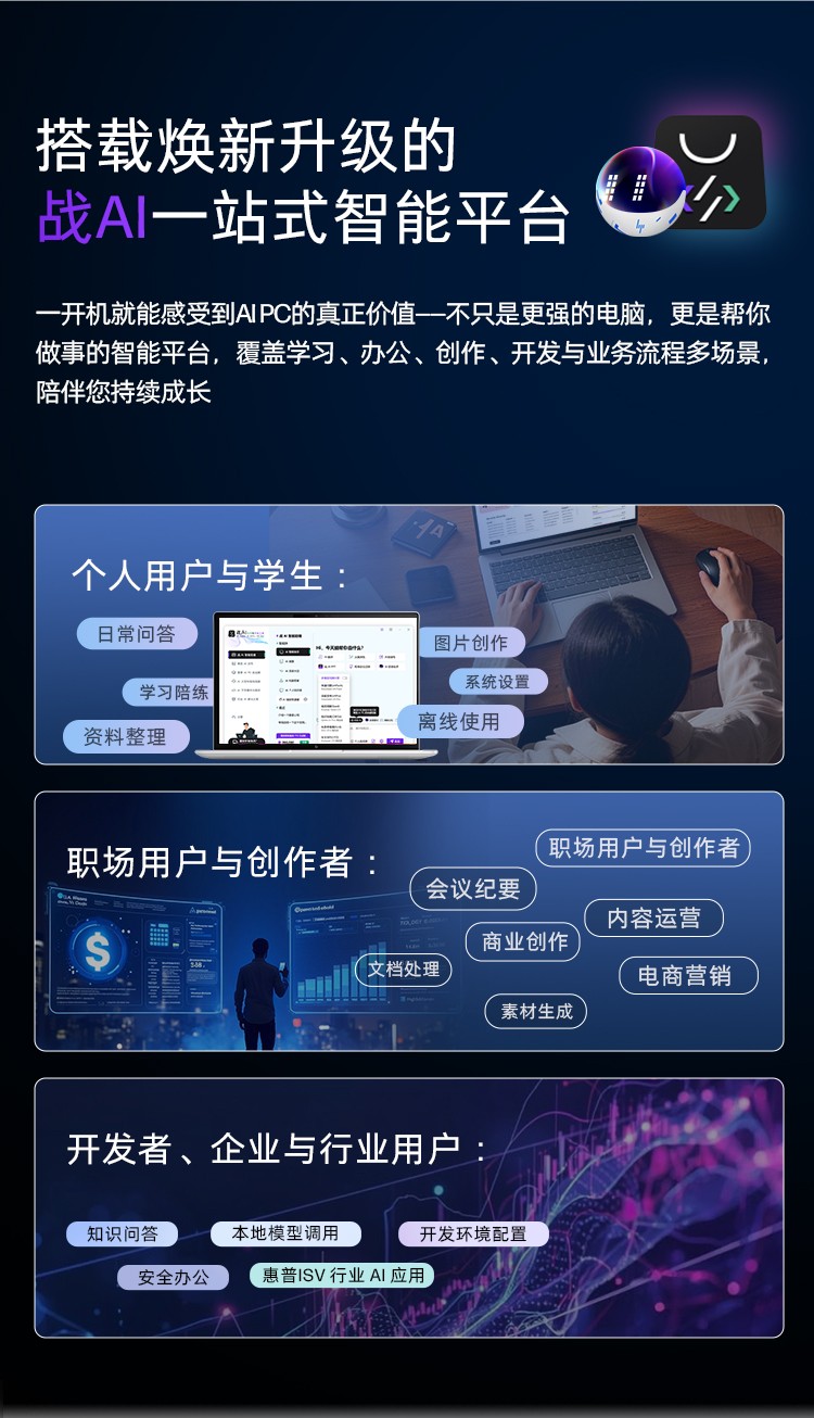 惠普(HP) 战X 16英寸商务笔记本电脑 - 银色