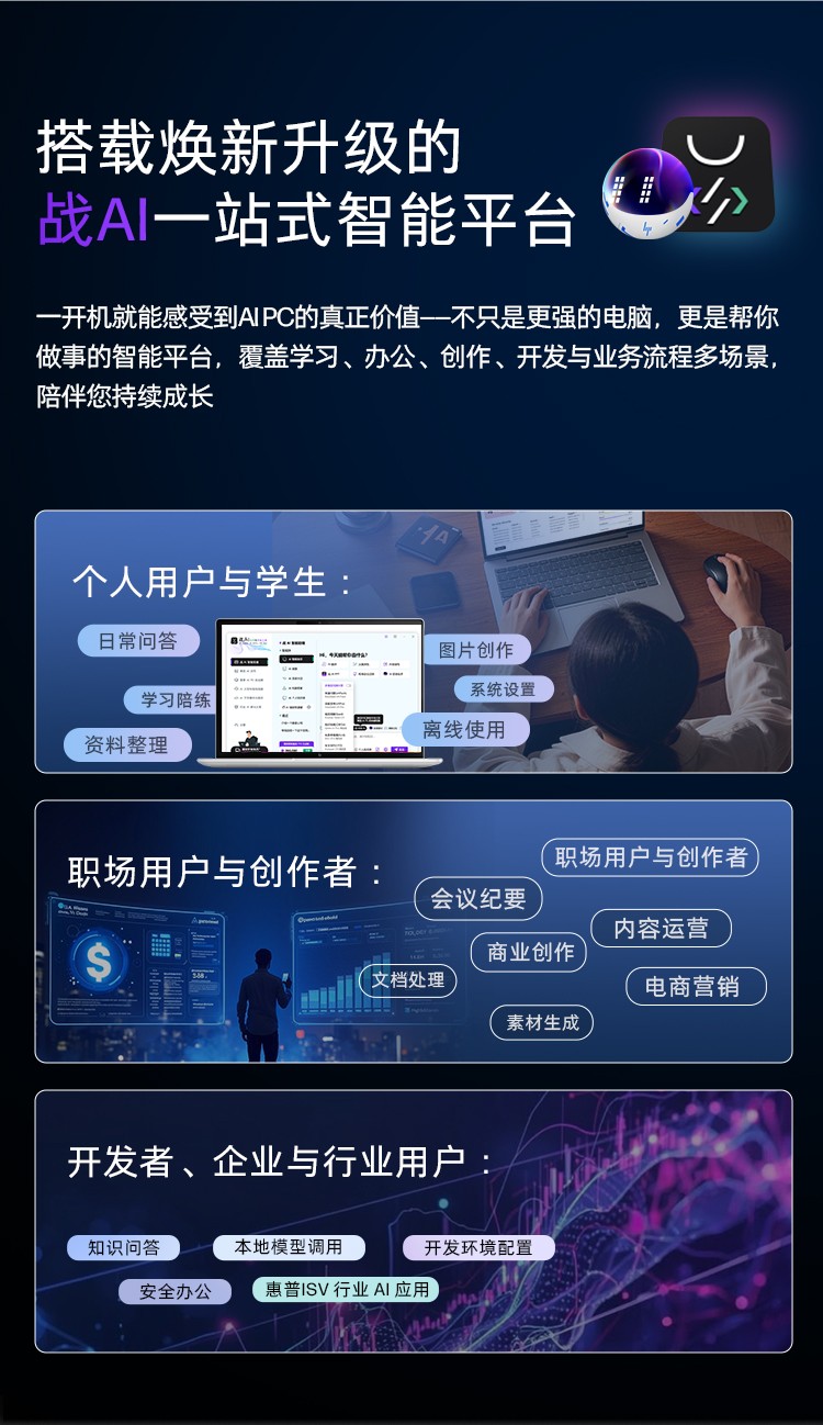 惠普(HP) 战X 14英寸商务笔记本电脑 - 银色