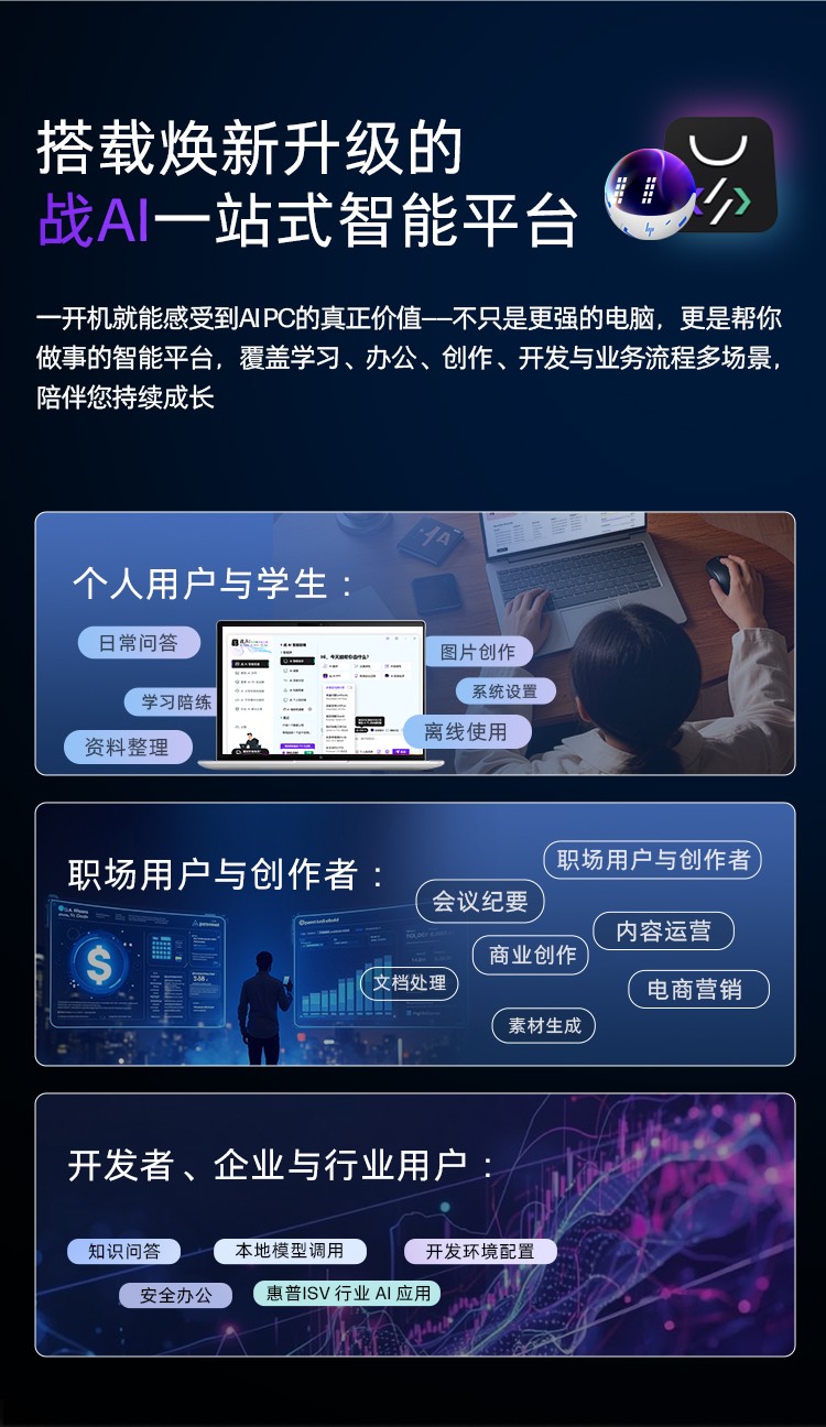 惠普(HP) 战X 16英寸商务笔记本电脑 - 银色