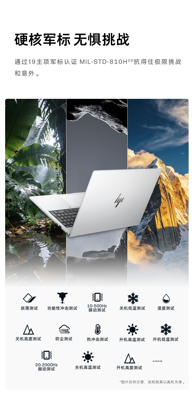 惠普(HP) 战X 16英寸商务笔记本电脑 - 银色