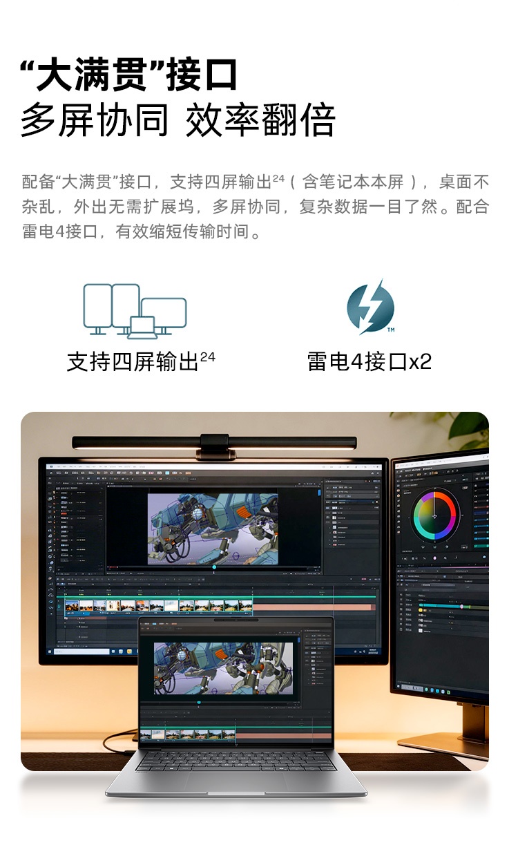 惠普 (HP) 战99 Air 14英寸移动工作站 - 灰色