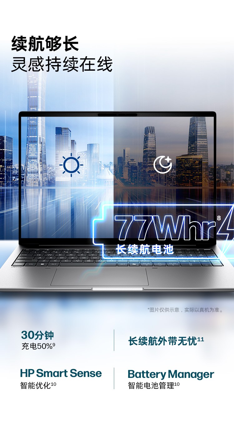 惠普 (HP) 战99 Air 16英寸移动工作站 - 灰色