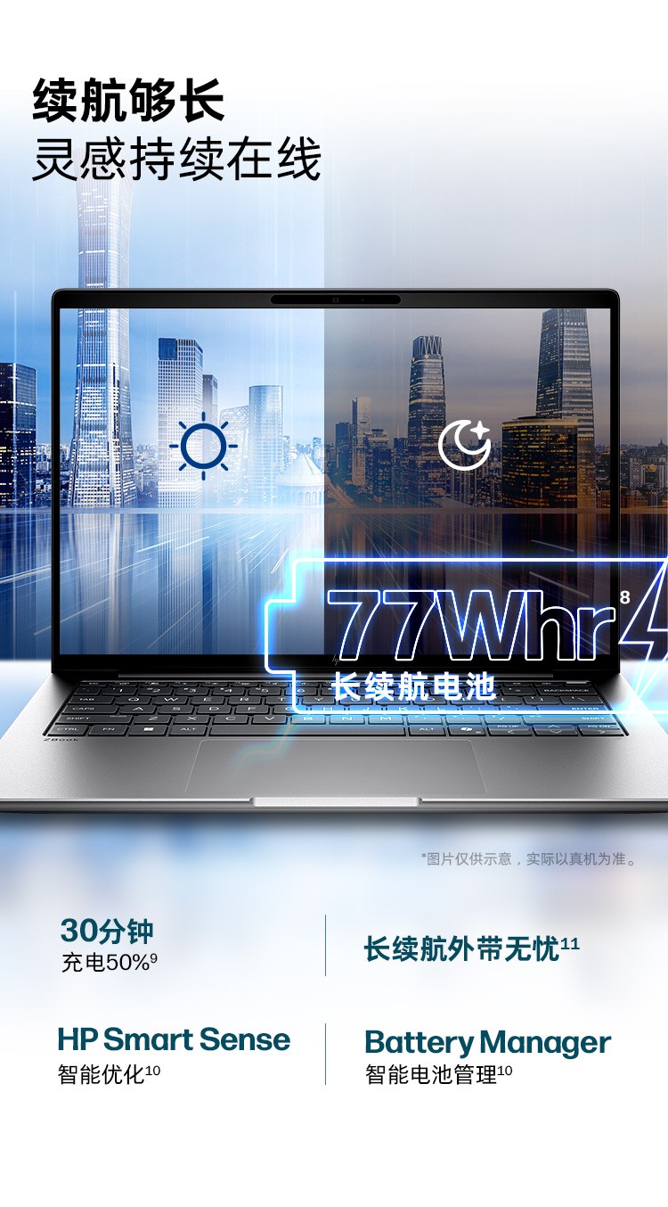 惠普 (HP) 战99 Air 14英寸移动工作站 - 灰色