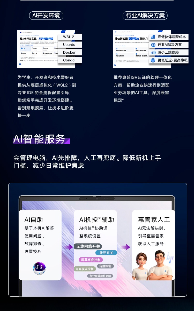 惠普 (HP) 战99 Air 14英寸 AI笔记本电脑 - 灰色