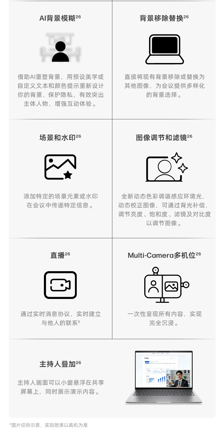 惠普 (HP) 战99 Air 16英寸 AI笔记本电脑 - 灰色