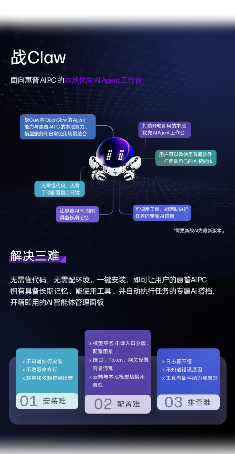 惠普 (HP) 战X 16英寸商务笔记本电脑 - 灰色
