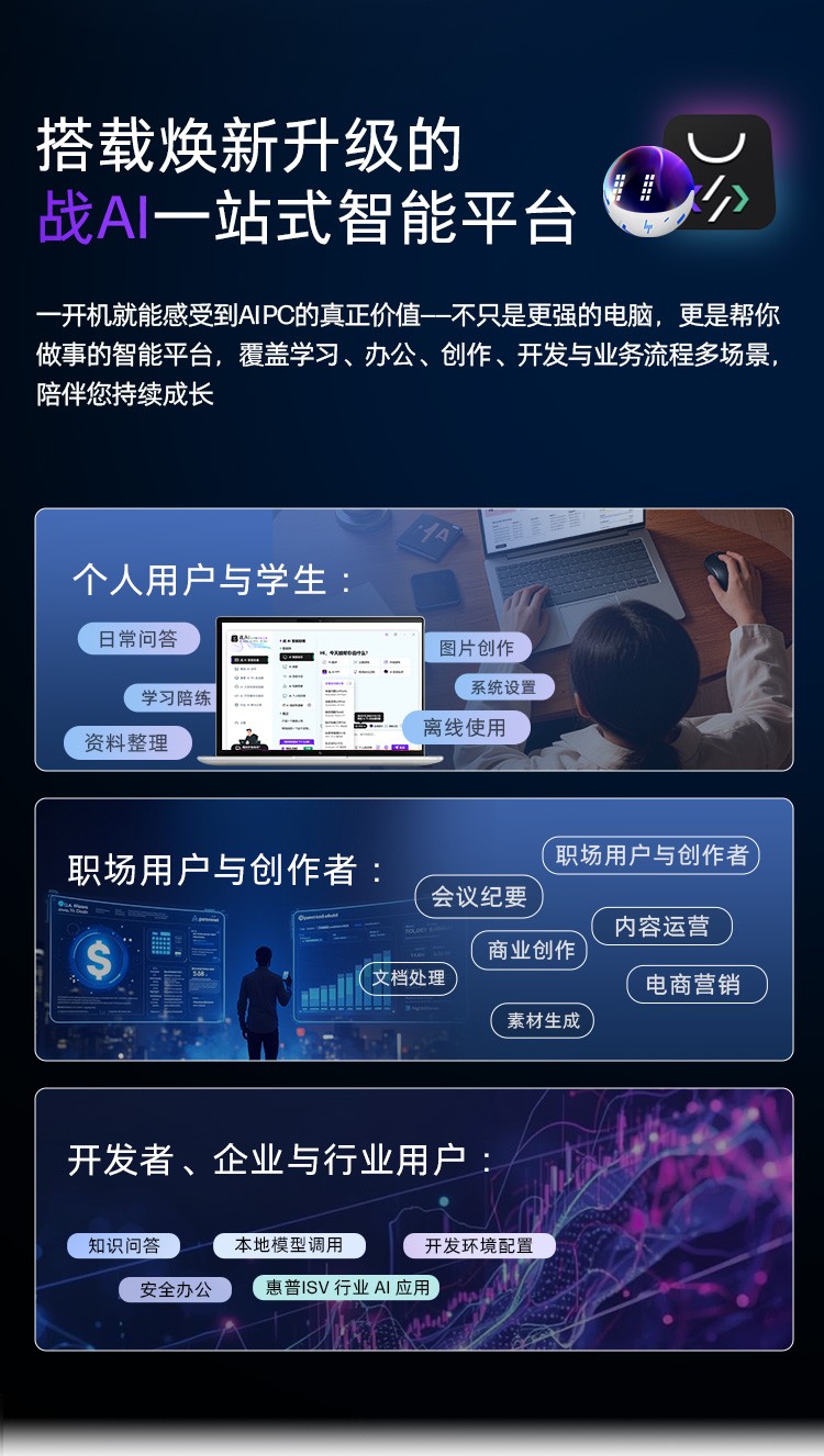 惠普 (HP) 战X 16英寸商务笔记本电脑 - 灰色