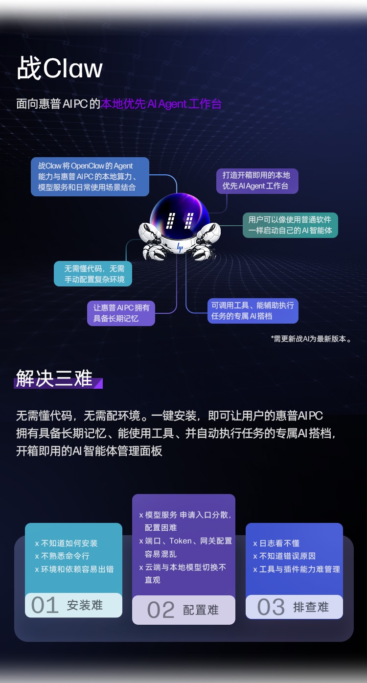 惠普 (HP) 战X 16英寸商务笔记本电脑 - 灰色