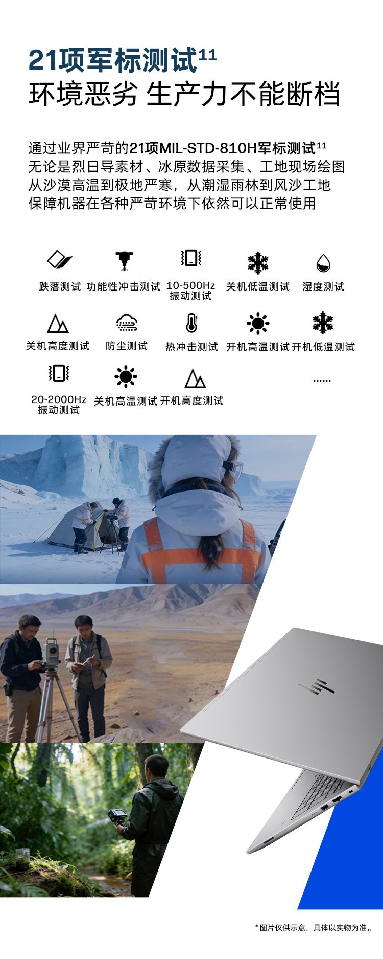 惠普 (HP) 战X 16英寸商务笔记本电脑 - 灰色