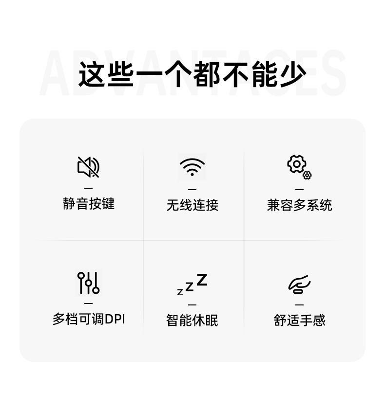 惠普 (HP) S10000 Plus白色无线办公鼠标
