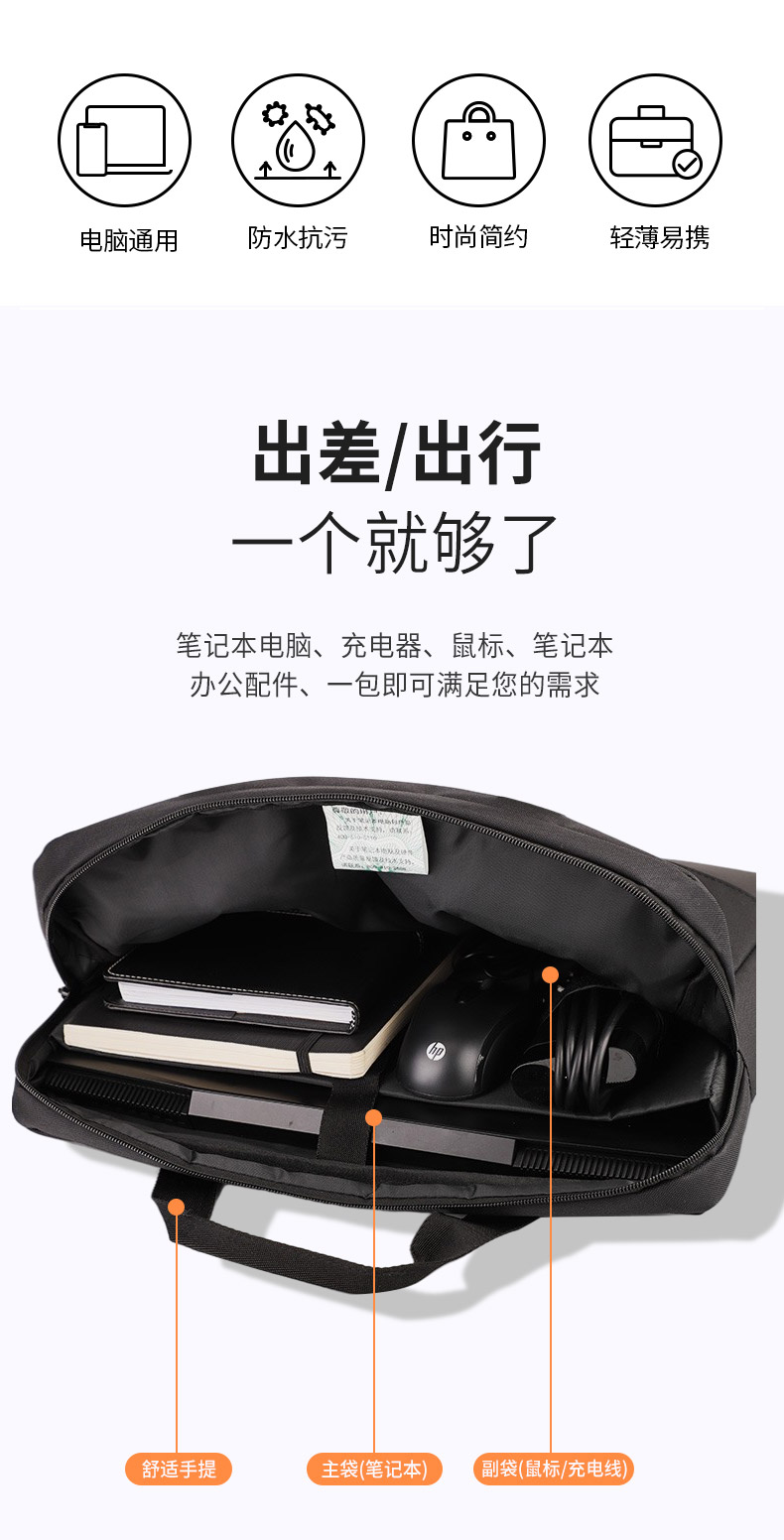 惠普无线包鼠套装