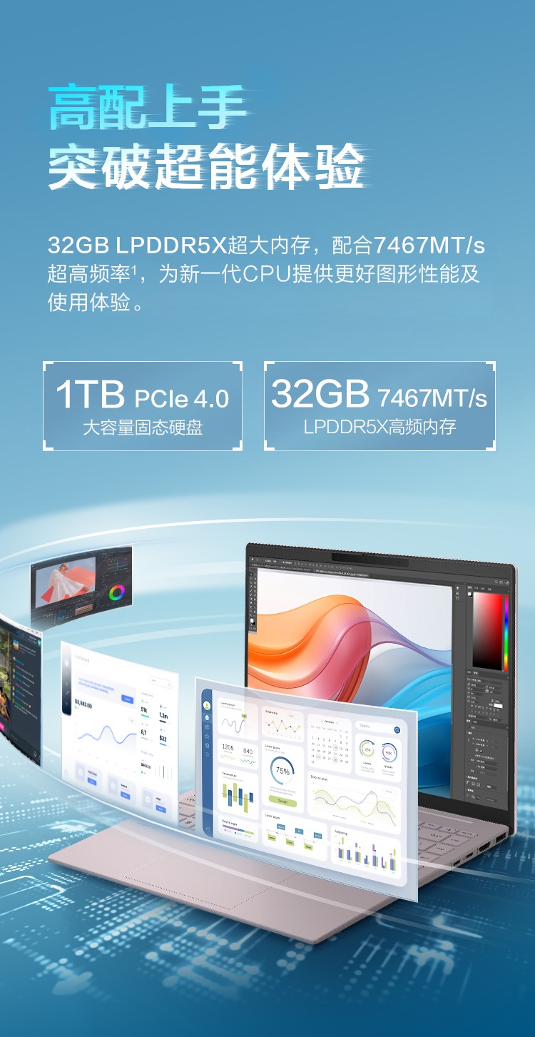 惠普(HP)星Book Pro 14 14英寸轻薄笔记本电脑 14-ew1063TU - 粉色